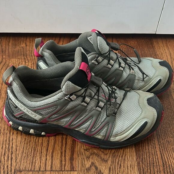 Salomon Women’s XA PRO 3D GTX Trail Running Shoes Size 8 - Picture 1 of 7